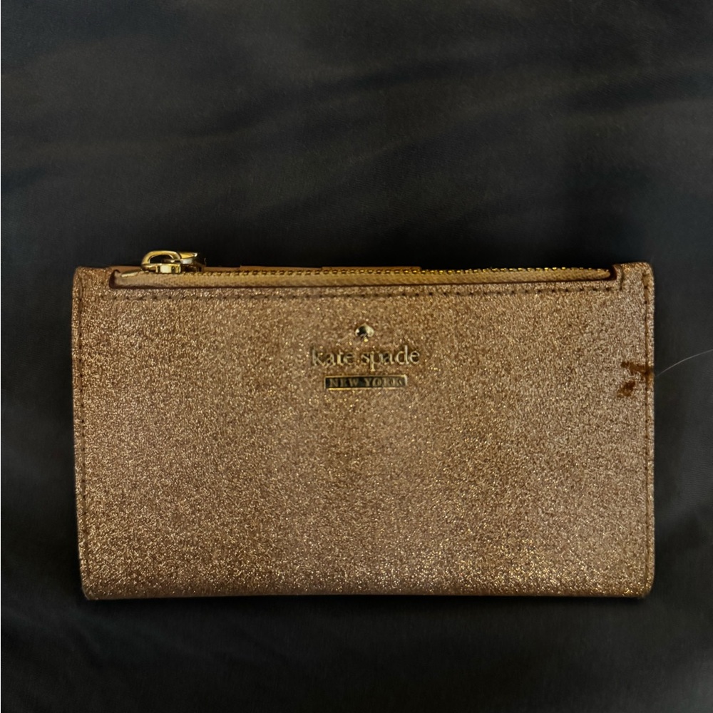 Kate Spade Metallic Gold Clutch